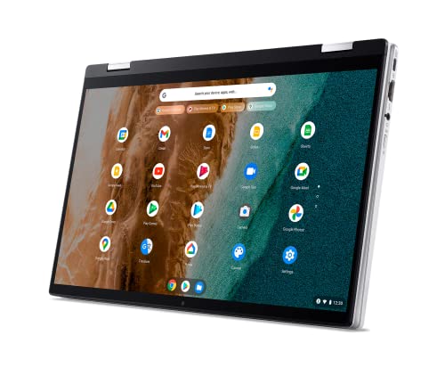 Acer Chromebook Enterprise Spin 514 Convertible Laptop | Intel Core I3-1110G4 | 14" Fhd Ips Touch Gorilla Glass | 8Gb Lpddr4X | 128Gb Ssd | Wi-Fi 6 | Backlit Keyboard | Chrome Os | Cp514-2H-39R7 #TOP6