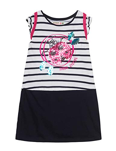 Vestido Desigual de punto sin mangas para niñas: estilo fresco para días de juego y paseos