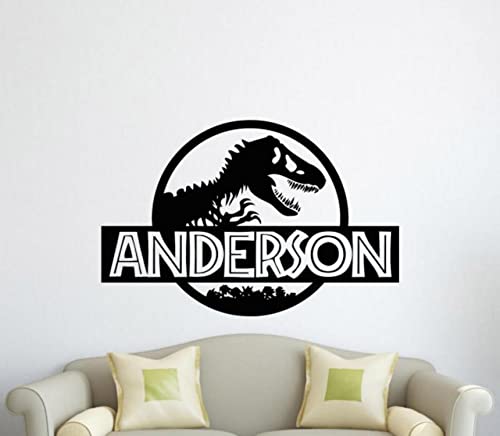 Vinilo decorativo dinosaurio T-Rex personalizado miniatura 2