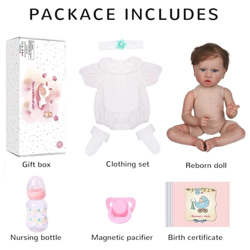 Ksbd 96843565965356 Reborn Baby Dolls Real Saskia Replica thumb #5