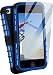 Produktbild MoEx® Panzer-Schutz Set - Tank Case + Schutzglas passend für iPhone 5C | Gehärtetes Glas + Extrem robuste Double-Layer Hülle, Blau Schwarz
