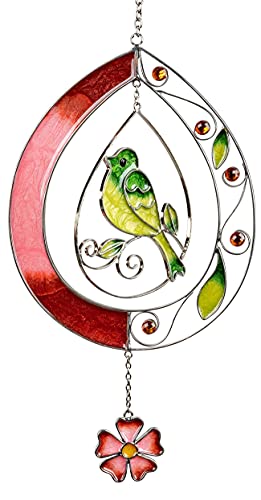 Kolibri Sonnenfänger Aus Buntem Acryl - Fensterdeko Für Bunte Lichtreflexe Im Wohnzimmer & Garten