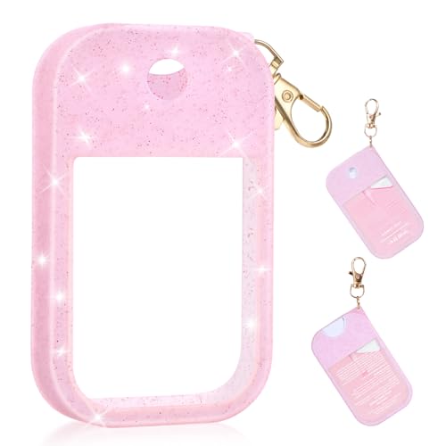 Giramika Silicone Case Compatible with Touchland Hand Sanitizer Spray Protective Case for Spray 1FL. OZ. Sparkling Pink