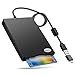 3.5" USB External Floppy Disk Drive Portable 1.44 MB FDD PC Windows 2000/XP/Vista/7/8/10 Mac,No Extra Driver Required,Plug Play,Black