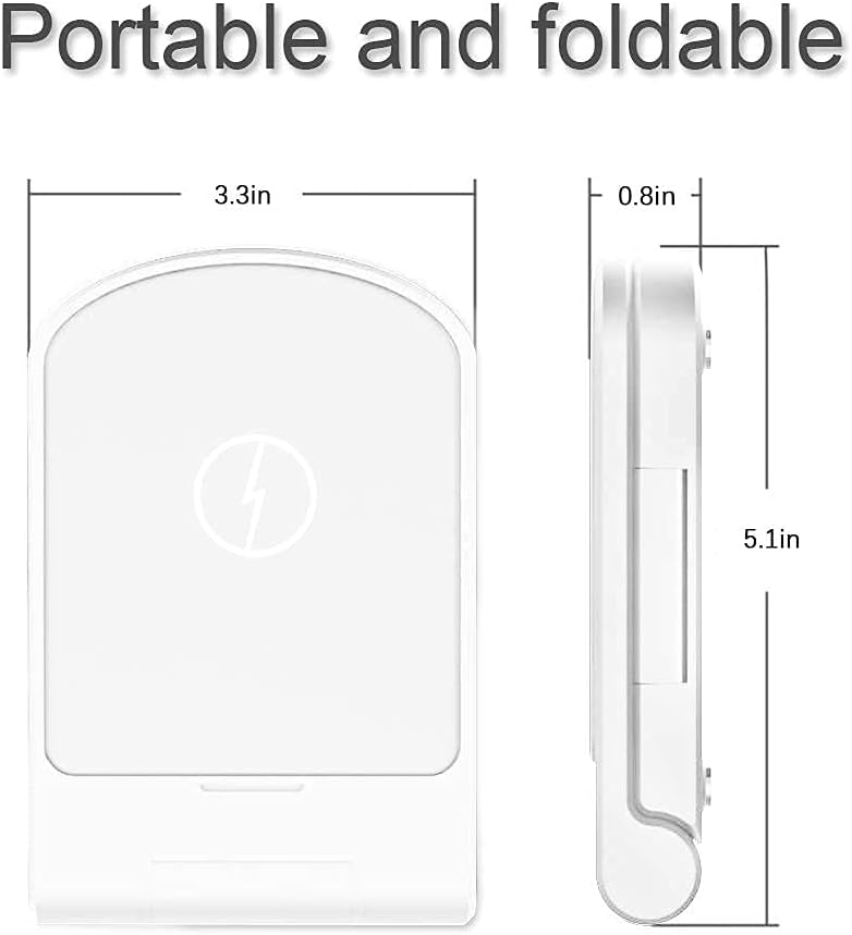 Flаѕh Dеаlѕ - 60% оƒƒ Wireless charging station 3 in 1 wireless mobile phone charger white, suitable for Apple Watch, Air pods Pro/2, iPhone 12/11/X that supports wireless charging and other wireless charging mobile phones