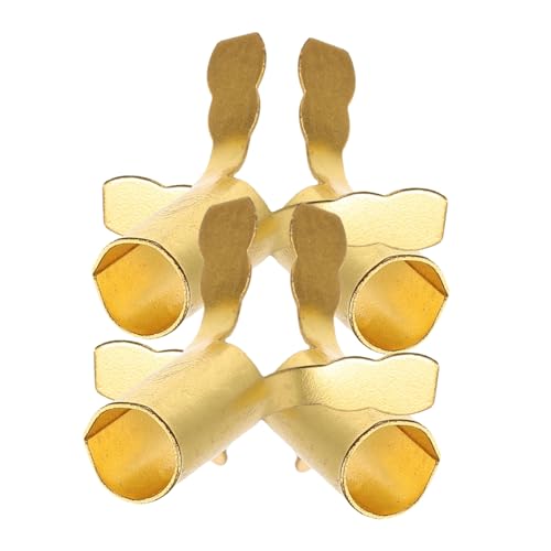 Cabilock 4Pcs Oil Lamp Wick Holder Tripod for Oil Lanterns Fit for Emergency Camping and Home Use Easy to Replace Reliable Lighting