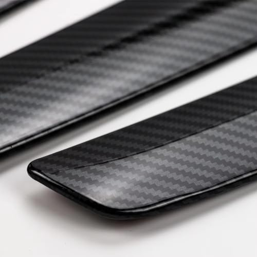 Auto pegatinas decorativas moldura puerta interior compatible con ISUZU D-MAX 2012 a 2019 4