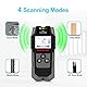 Leitungssucher Ortungsgerät HANMATEK SF2 Wand Scanner Detektor Multifunktional Stud Finder Holz/Eisenmetalle/Nichteisenmetalle/Kabel