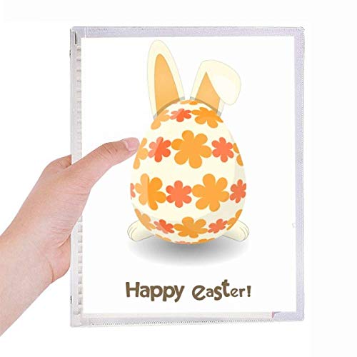 Carnet de notes en spirale écriture journal intime rechargeable Happy Easter religieux