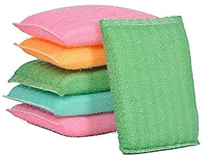 TECNOVIQ Scratch Proof Kitchen Utensil Scrubber Pad | Scrubber Sponge for Pantry | Scrubbing Pads for Dishwashing, Bathroom and Toilet Washing, Floor Cleaning Scrubber for Kitchen (Sponge Scrubber Pack of 24 ) (B0BHKXM1N8) Amazon Price History, Amazon Price Tracker