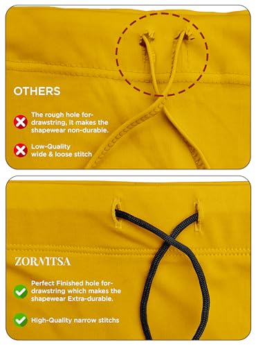 Image of ZORNITSA Cotton Lycra Saree Shapewear Petticoat for Women, Stretchable Saree Shaper Petticoat Inskirt, Shape wear Dress for Saree, Skirts
