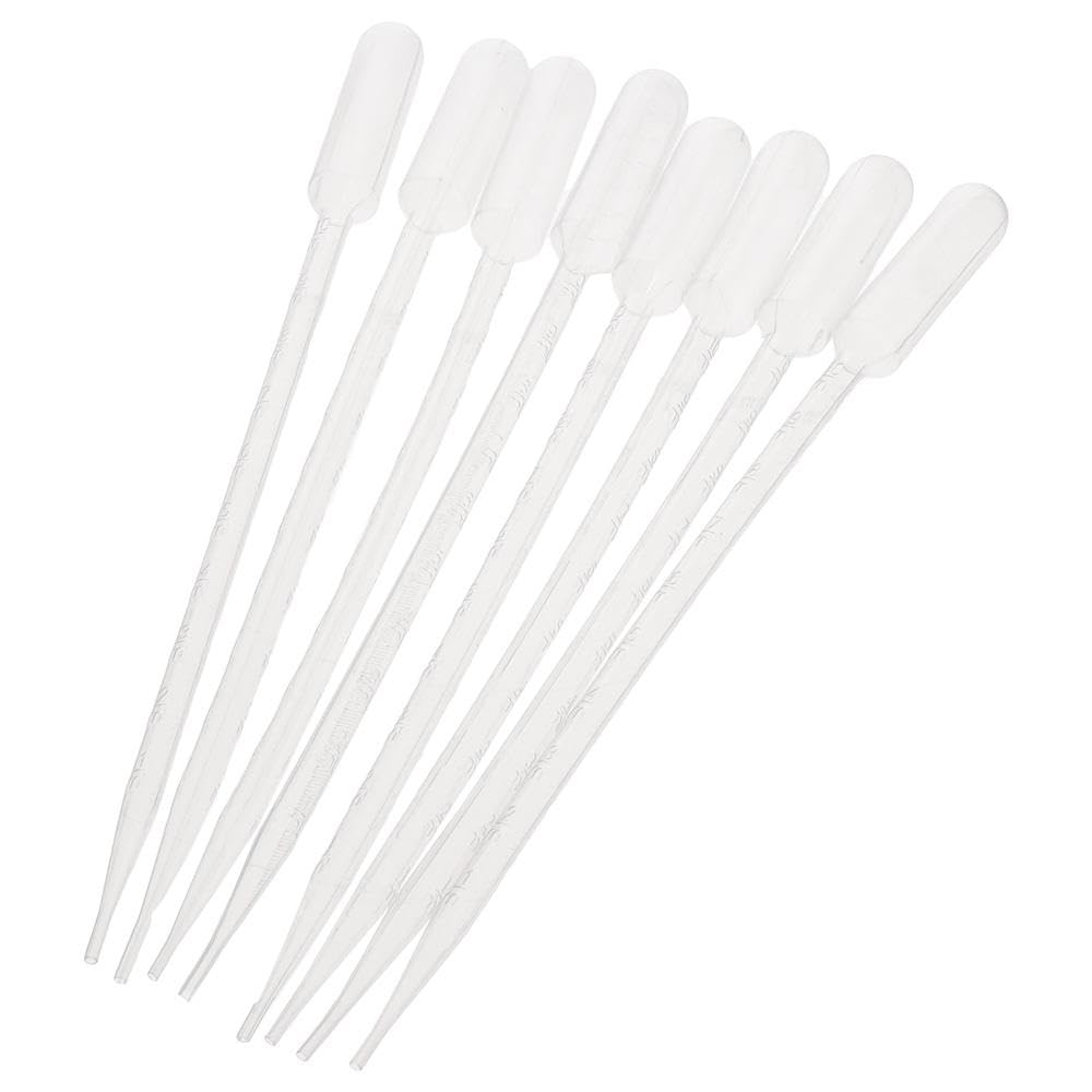100PCS 10ML Liquid Dropper,Transfer Pipettes,Plastic Calibrated