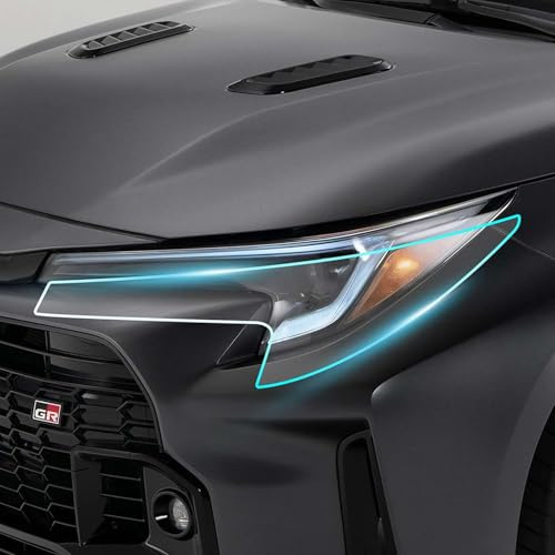 PPF faro Toyota Corolla GR 2023 película protectora transparente 2024 3