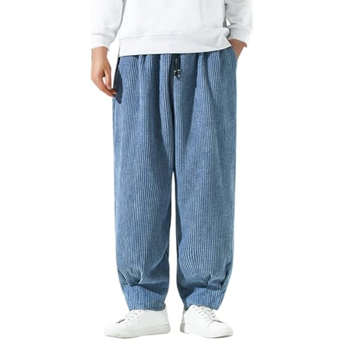 Pantalon de jogging homme en velours côtelé avec poches pour en finir avec l'inconfort
