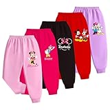 Kuchipoo Regular Fit Baby Girls Pyjamas - Pack of 5 (© DISNEY-PAJ-142, Multicolor, 3-4 Years)