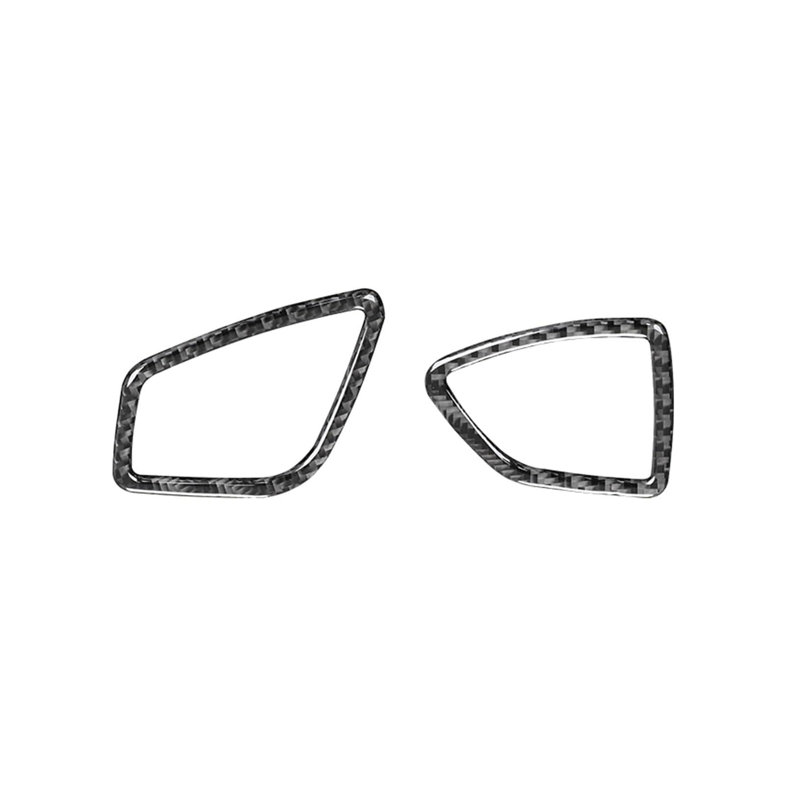THXZINGLWG Compatible for BMW 3 Series GT F30 F34 2013-2018 Accessories Carbon Fiber Car Air Conditioning Defrosting Vent Trim Frame Sticker(Rhd A)