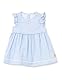 Steiff Kleid EU Größe 68 Chambray Blue, Mädchen Kleid, Kinderkleid für jeden Anlass, lockere und Bequeme Passform, waschmaschinenfest