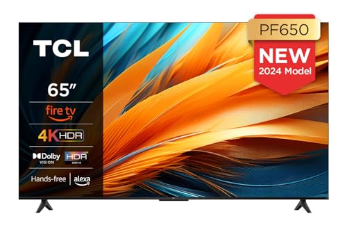 TCL 65PF650 TV 65 Pouces 4K Ultra HD
