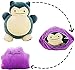 Evedaily Jumbo Snorlax Peluche Modificabile Due Stile Morbido Farcito Giocattolo 32 cm Bambola Figura Cuscino Regalo per Bambini