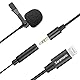 Saramonic Omnidirectional Lavalier Microphone 6M Cable with MFi Certified Lightning Connector for iOS Devices