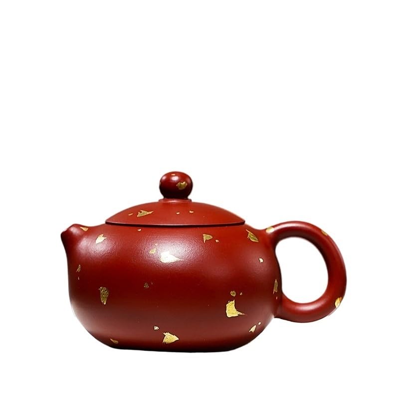 Teiere Teiere in Argilla Viola da 100 ml Pentola Fatta a Mano Minerale Grezzo Fango Tea Maker Bollitore Zisha Set da tè for tè Teiere Caffettiera Teiera