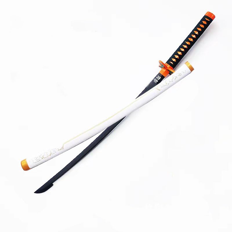 41inch Demon Anime Samurai Sword For Adult Wooden Cosplay Prop Ninja Katana