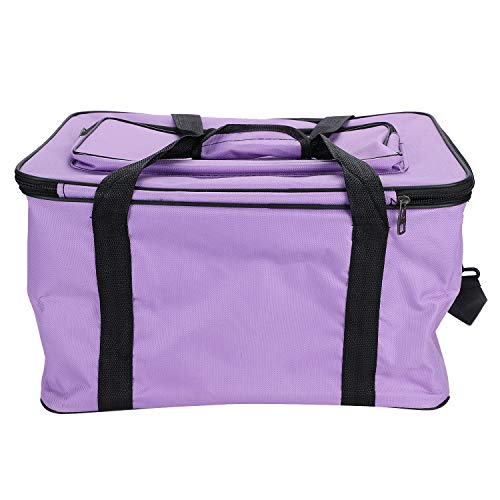 Large Art Supply Carrier Bags Waterproof Art Tool Bag Messenger Bag Artist Organizer Craft Storage Tote Bag Case Carry-All Box with Handle Shoulder Strap for Palette Paints Brushes Pen Pencil Book - Image 3