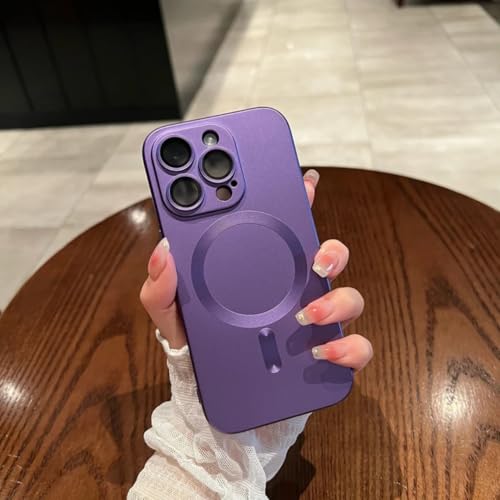 Étui iPhone 12 Pro magnétique souple anti-choc pour charge sans fil