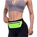 KEGE Multiple Color Slim Reflective Running Belt Fanny Pack, Bounce Free Water Resistant Exercise Workout Pouch Lightweight Waist Pack Gym Phone Holder for All Kinds of Phones
