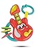 Clementoni Baby Gitar, Sonaglino Elettronico Chitarra, Giocattolo, Multicolore, 17220