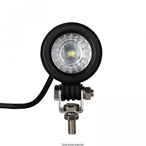 Projecteur rond 1 LED 10W Sifam PLA7028 pour illuminer vos soirées sur la terrasse