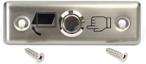 New Door Switch Stainless Steel Door Exit Push Release Button for Access Control