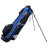LONGRIDGE 6’ WEEKEND Golf Ständer Tasche Marineblau SILBER