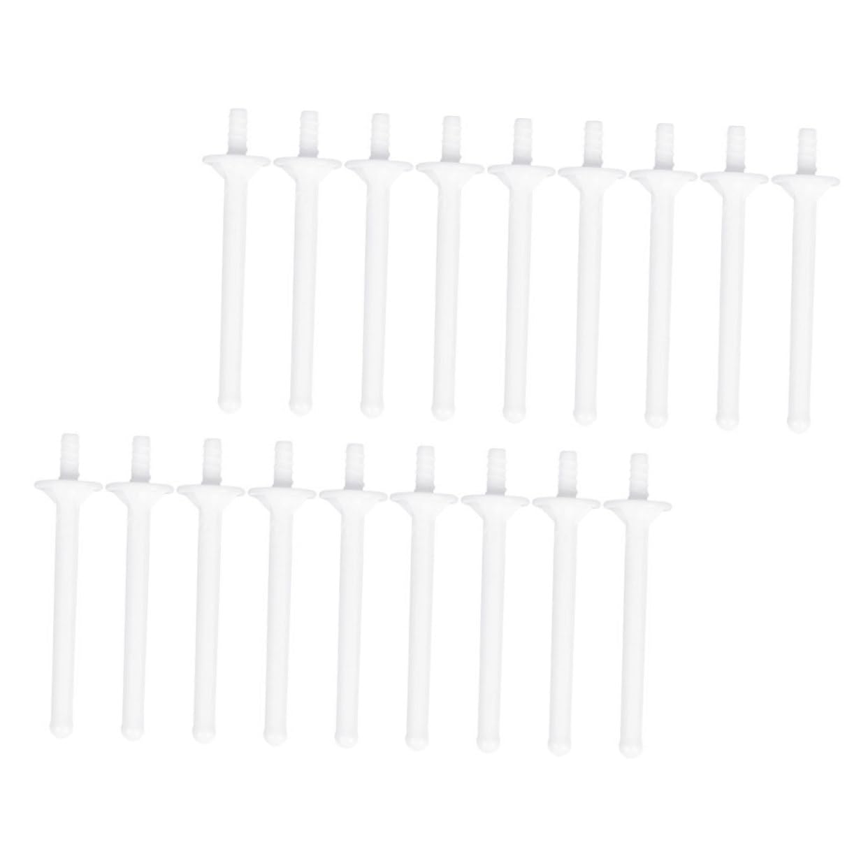 HONMEET Wax Stick for Nose Hair Removal 50pcs Plastic Wax Applicators Cleaning Family Set for Small Areas