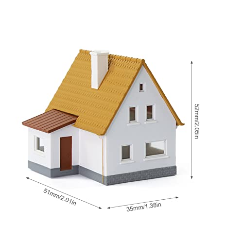 Maquette de village échelle N 1:160 modèle architectural construction décor train miniature - 4