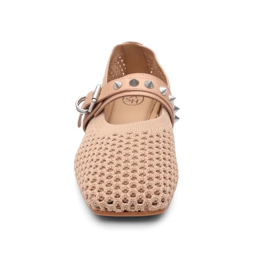 ASH Women's Bijoux Mesh Maryjane Ballet Flat-Elegant and Comfortable, Stylish Footwear for Everyday Wear3