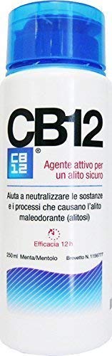 6 x CB 12 Enjuague bucal Menta/Mentol Efectividad 12h 250 Ml