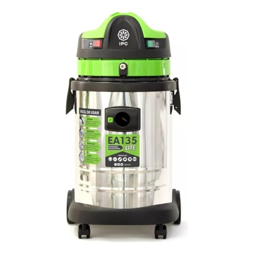 IPC Lavadora Extratora A135 Lite, 220V, Verde e Prata, 35L, Aspirador Profissional Pó e Água