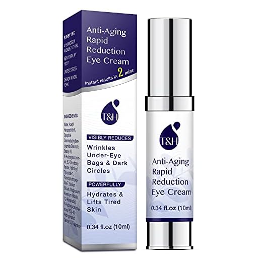 TEREZ & HONOR Anti-Aging Rapid Reduction Eye Cream, Visibly and Instantly Reduces Wrinkles, Under-Eye Bags, Dark Circles in 120 Seconds, Hydrates & Lifts Skin (Rapid Anti-Aging Cream (10 mL)
