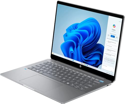 Image of HP 2024 OmniBook Ultra 14 inch 2.2K IPS Touchscreen Laptop 12-Core AMD Ryzen AI 9 HX 375 APU AMD Radeon Graphics 32GB LPDDR5 4TB SSD USB-C w /DP WiFi AX BT Webcam Backlit KB Fingerprint Windows 11 Pro