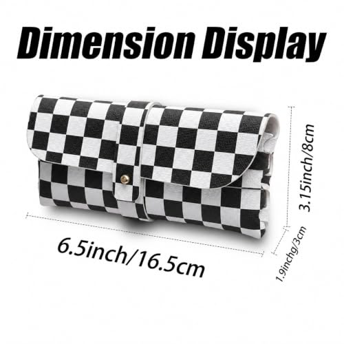 Image of Glasses storage bag Travel sunglasses myopia glasses storage bag Fashion leather storage bag
