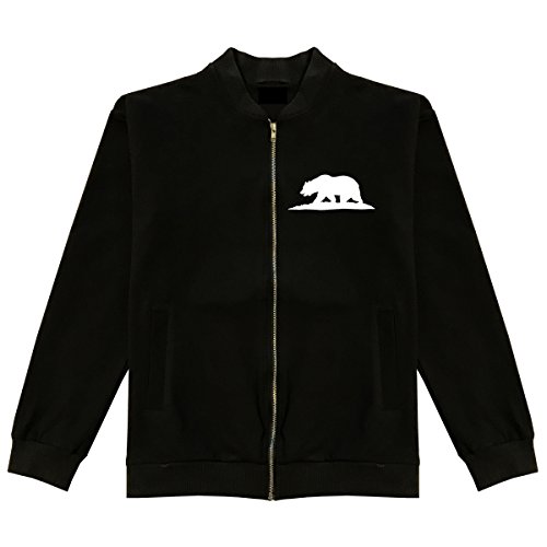 Kings Of NY Bear Logo California Republic Bomber Jacket