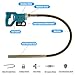 DYRABREST Concrete Vibrating Tool Professional Concrete Cement Vibrator with 1.5m Vibration Rod, 21V Brushless Motor, 80min Battery Life for Tunnels, Bridges, Roads and Port Construction (1 battery)