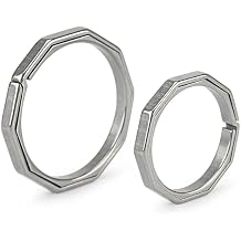 Titanium Alloy Ring Outdoor Tool Keyring EDC Keychain Accessories 2pc