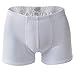 Produktbild NOVILA Herren Sport-Pants - Shorts, Stretch Cotton, Fein-Single-Jersey, Uni Weiß S (Small)