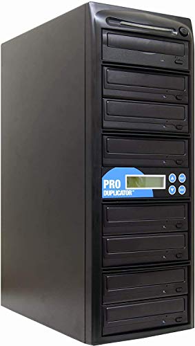 Image of Produplicator 1 to 7 24x Writer CD DVD Duplicator - Standalone Duplication Copy Tower