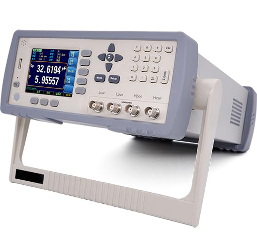Precision LCR Bridge Bench Top LCR Meter with Monitoring Parameters Z, D, Q, θr, θd, R, X, G, B, Y, Vac, Iac, Δ, Δ% Test Speed 40 Times/sec, 10 Times/sec, 3 Times/sec