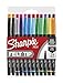 SHARPIE Pens, Felt Tip Pens, Fine Point (0.4mm), Assorted Colors, 24 Count
