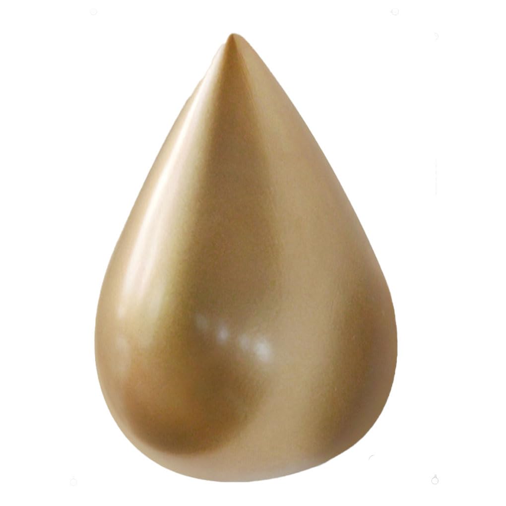 WOVEBIUS Wall Mounted Hook Water Drop Resin Dorm Living Room Bathroom Hanging Coat Hat Belt Scarf Hanger Decoration Organizer Gold L