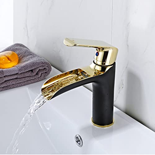 Robinet mitigeur d'évier à jet cascade et commande mono-trou - 7